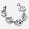 Silver leaves bracelet