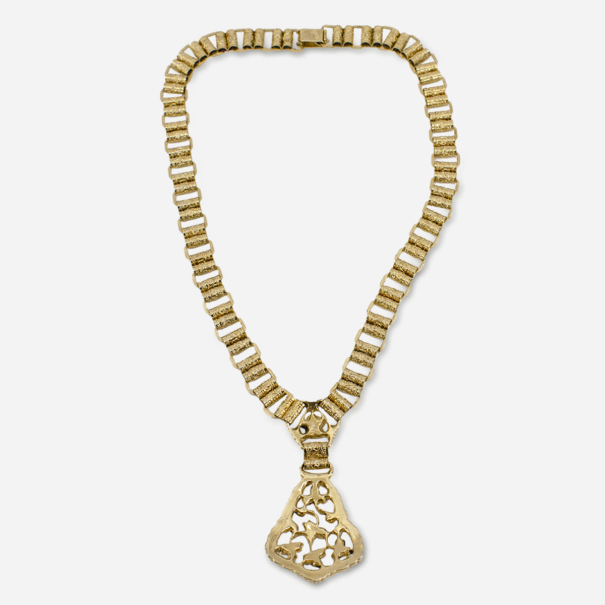 Vintage gold chain necklace copy