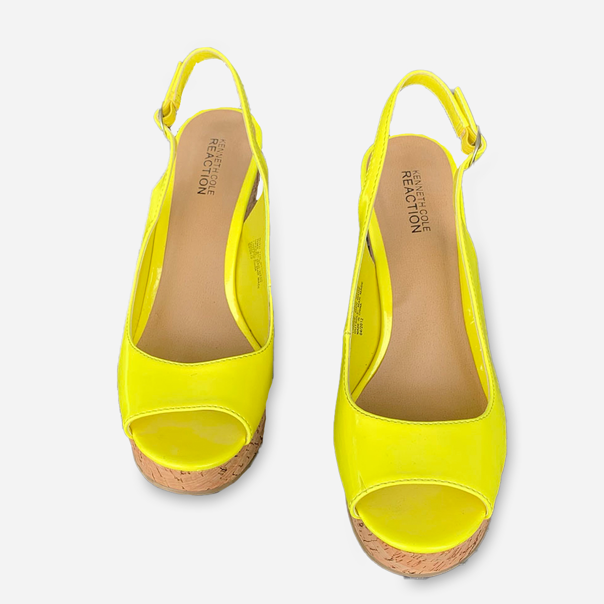 Kenneth Cole Yellow Shoes