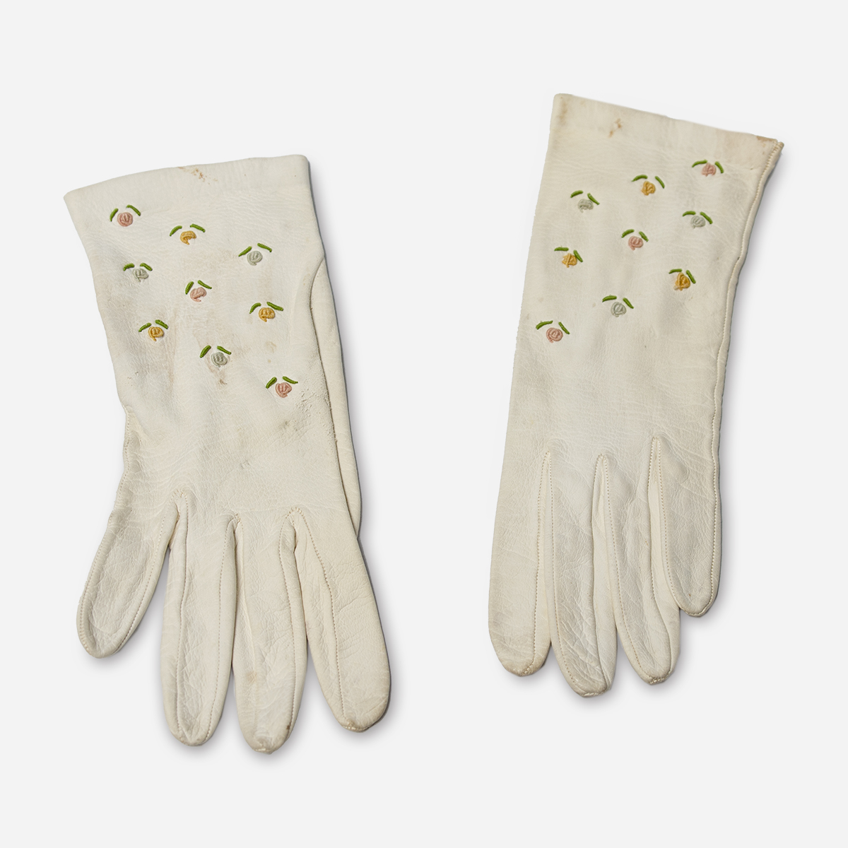 vintage white gloves