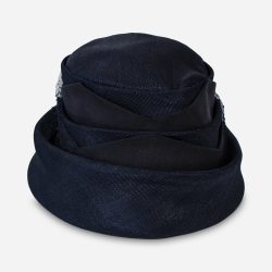 vintage navy hat