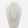Tube link chain necklace