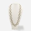 Vintage ring necklace