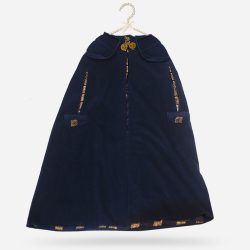 antique 1920s blue cape