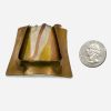 modernist brooch modernist copper brooch