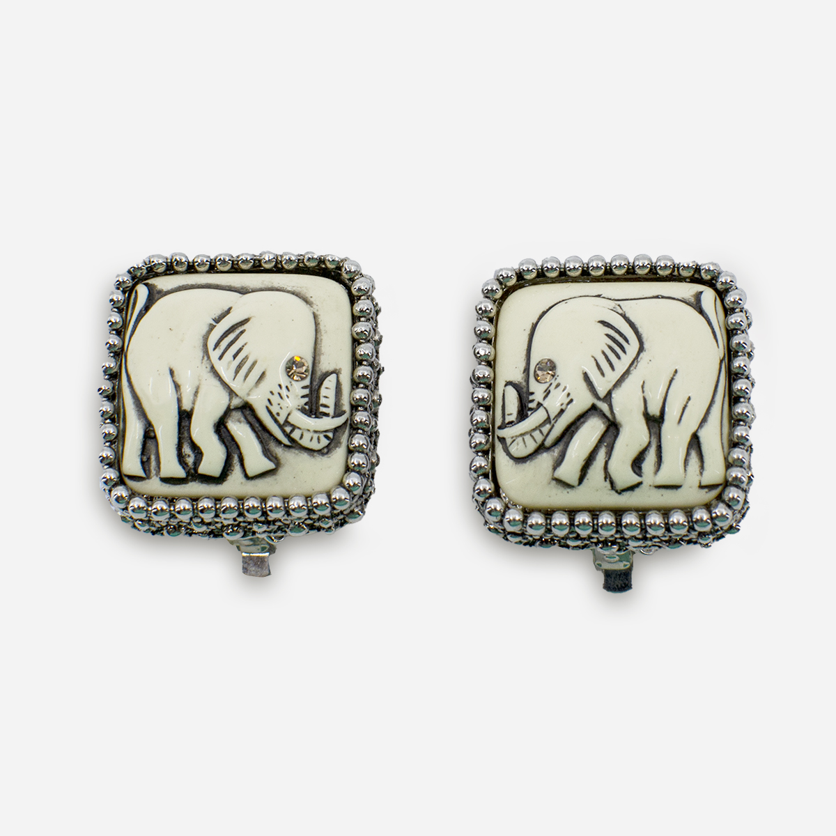 vintage elephant earrings