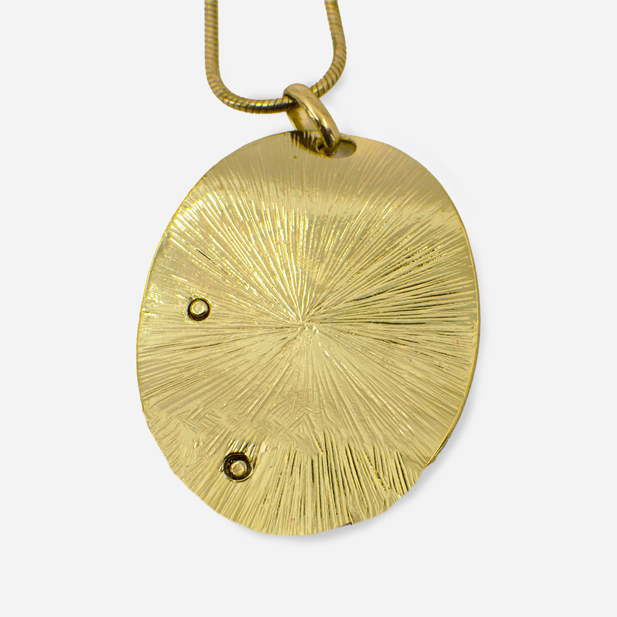 vintage gold pendant