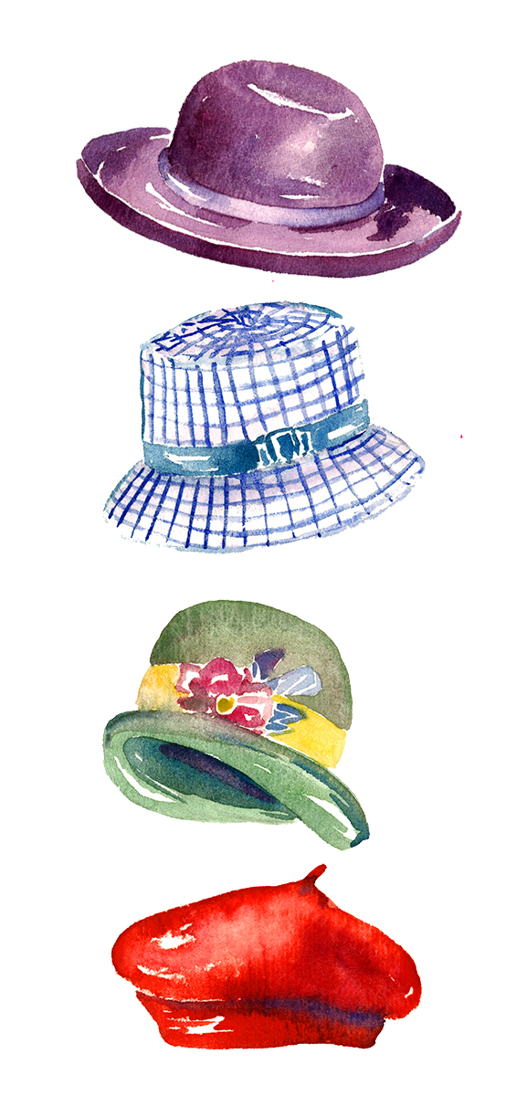 types of womens hats