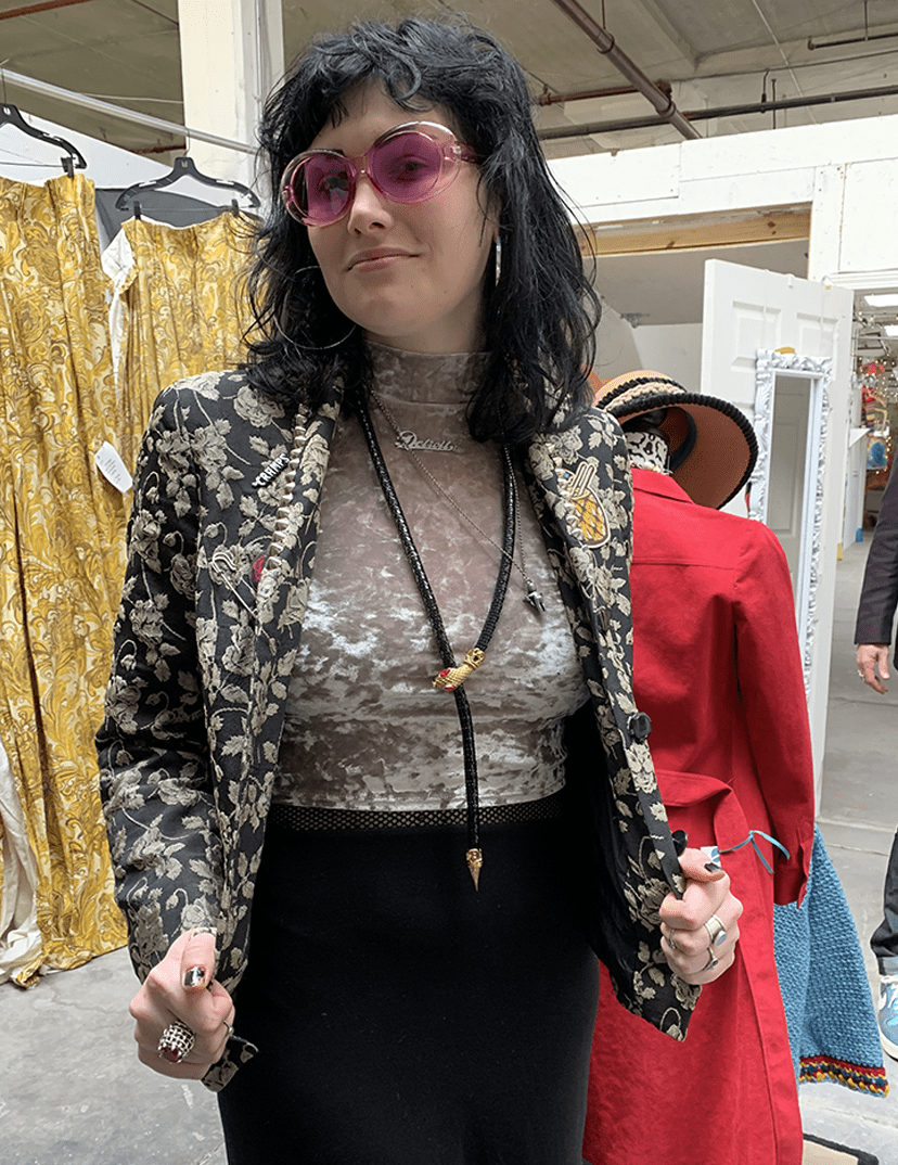 One of our vintage snake belts in the ATL