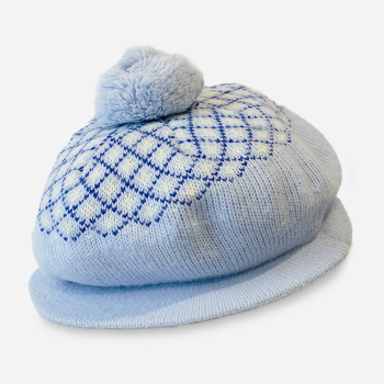 vintage fair isle cap