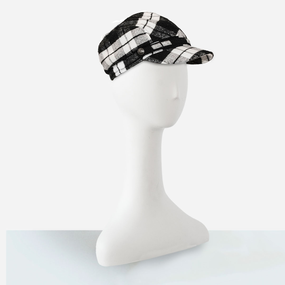 Vintage roots plaid cap