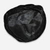 Inside of black cocktail hat