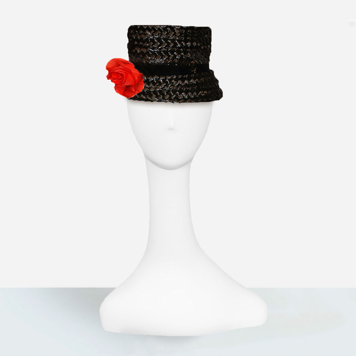 Vintage black bucket hat