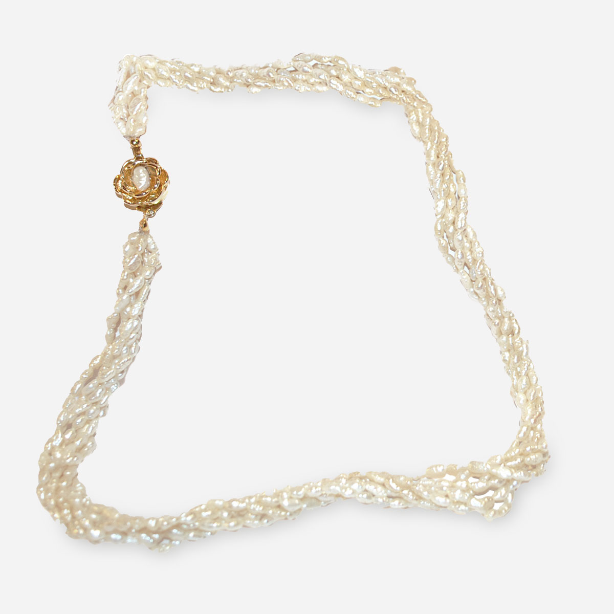 vintage seed pearl necklace