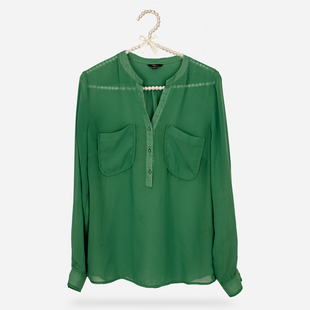 vintage Green blouse