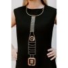 Long Statement Necklace copy Missoni Couture necklace