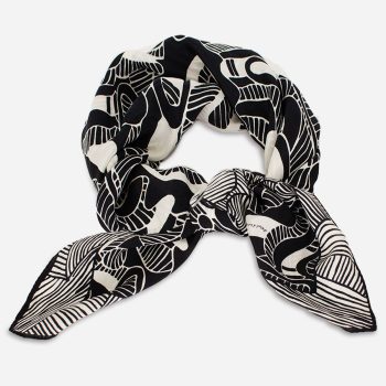 Vintage Jimmie Pike silk scarf