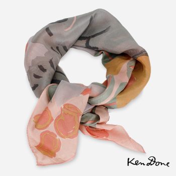 Ken Done pink scarf