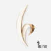 signed Trifari White Enamel Flower pin signed Trifari White Enamel Flower pin