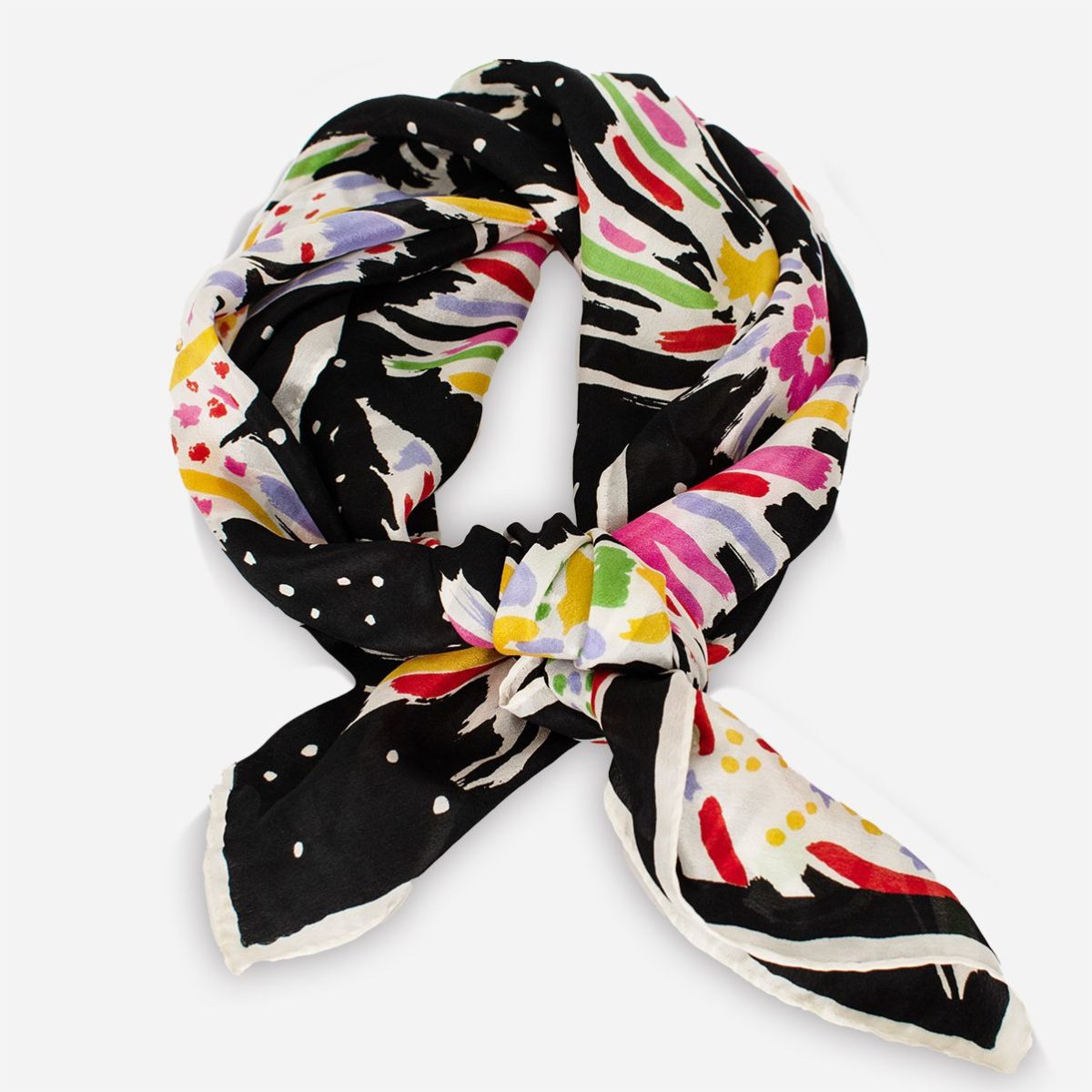 Ken Done Fireworks silk scarf