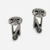 goth halloween cufflinks