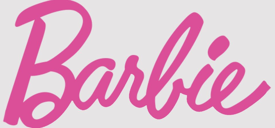 original Barbie logo, 1959 launch, history of pink