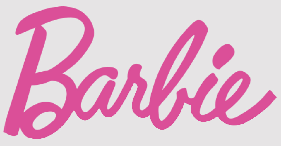 original Barbie logo, 1959 launch, history of pink