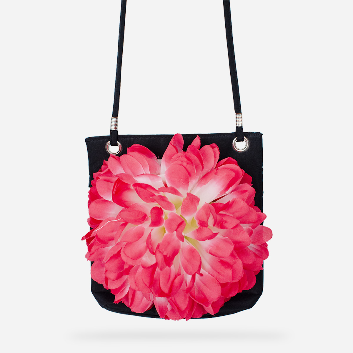 pink flower purse