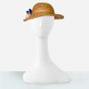 Vintage straw cap women's vintage straw cap