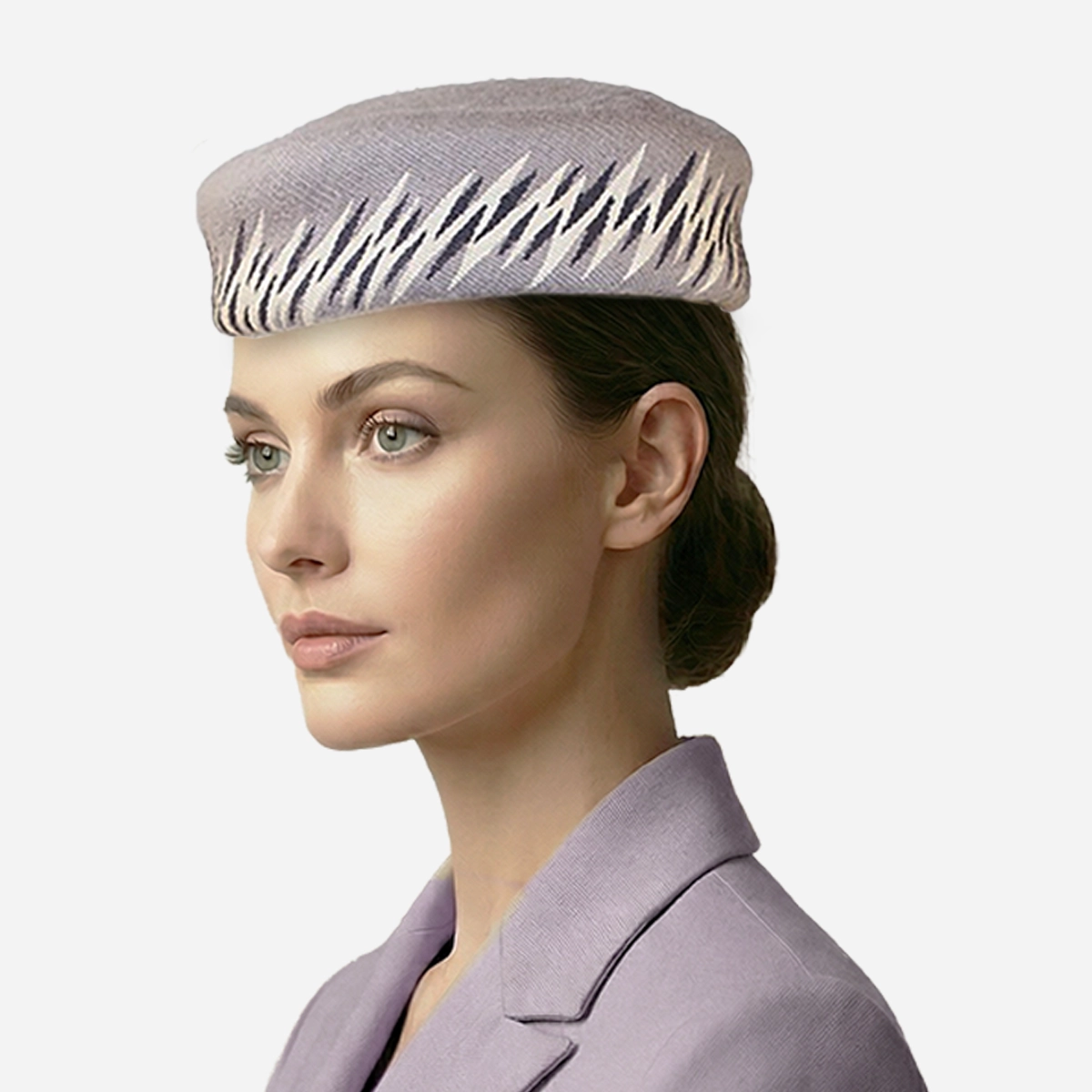 1950s Claude St Cyr pillbox hat