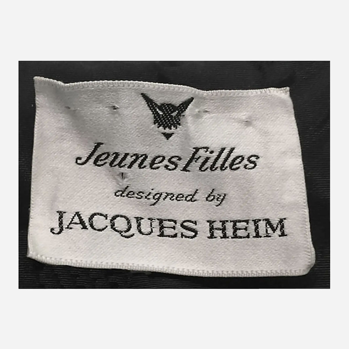 Jacques Heim Jeunes Filles Label