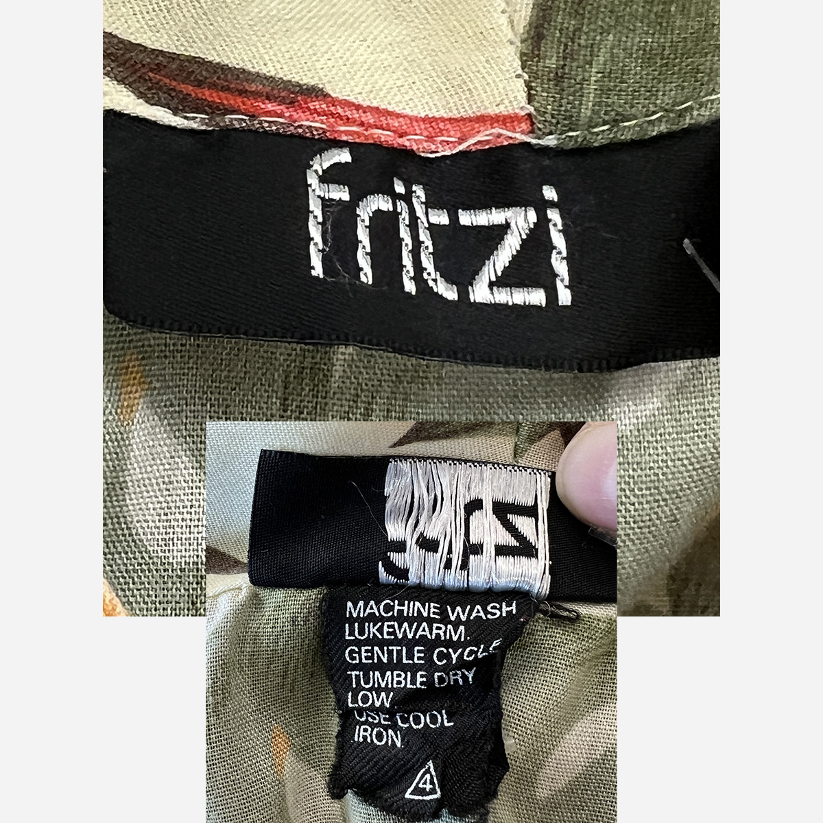 fritzi shirt label