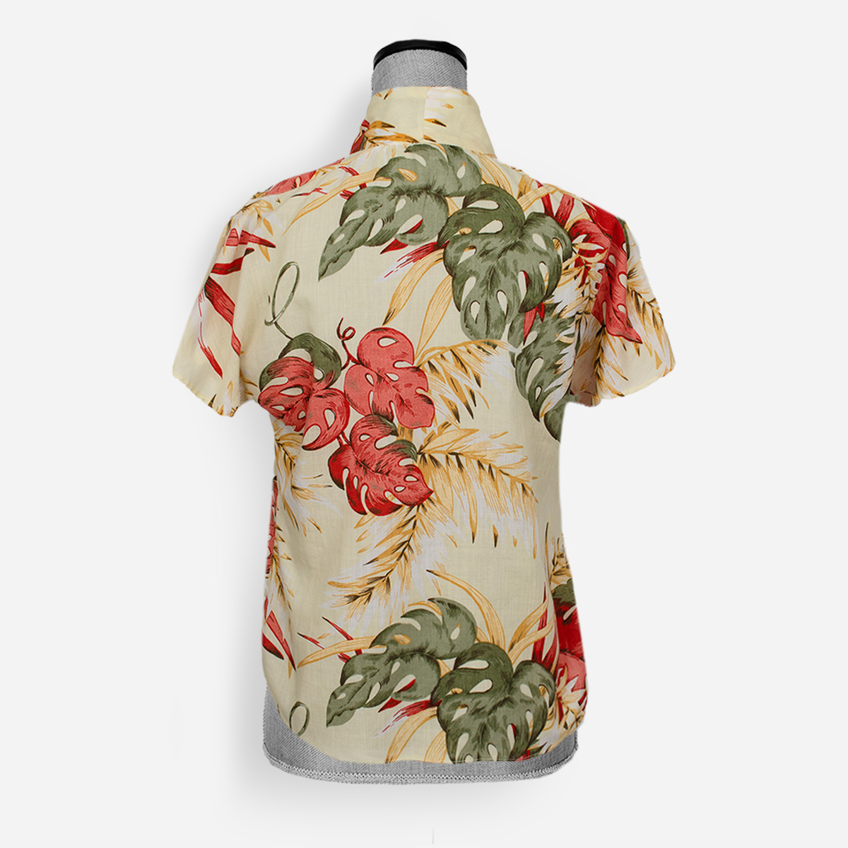 vintage floral tropical shirt