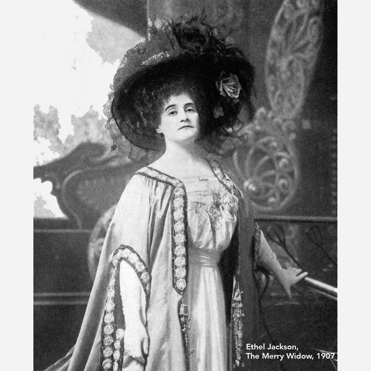 Ethel Jackson, The Merry Widow, 1907
