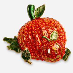 vintage halloween jewelry, orange pumpkin