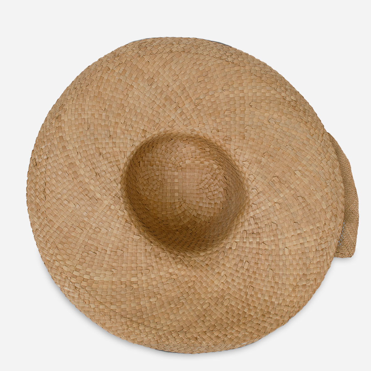 vintage Wide brim straw hat