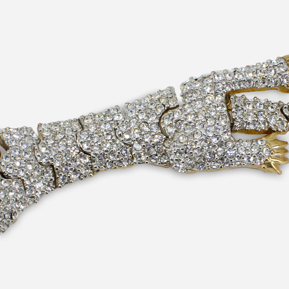 vintage crystal pave jewelry