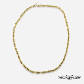 vtg Whiting David Gold Chain