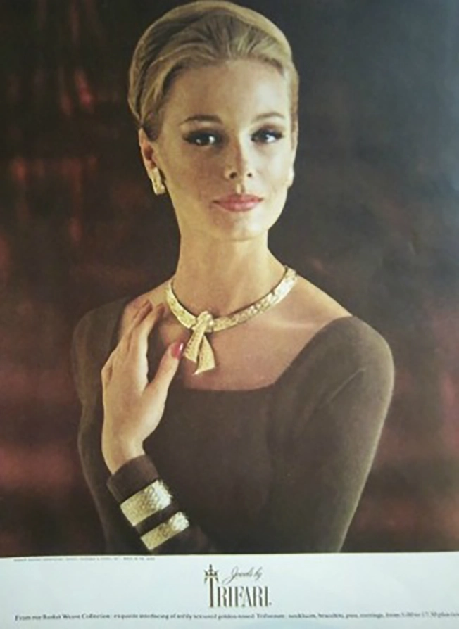 1962 TRIFARI Basket Weave Collection