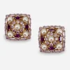 Alice Caviness Purple Amethyst clip earrings Alice Caviness Purple Amethyst clip earrings