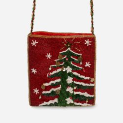 christmas tree crossbody bag