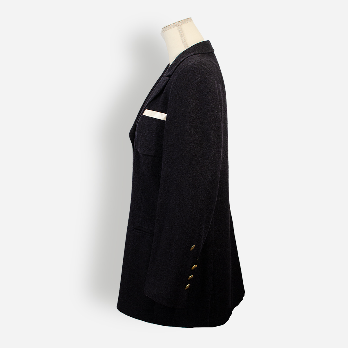 Women's Long silk blazer