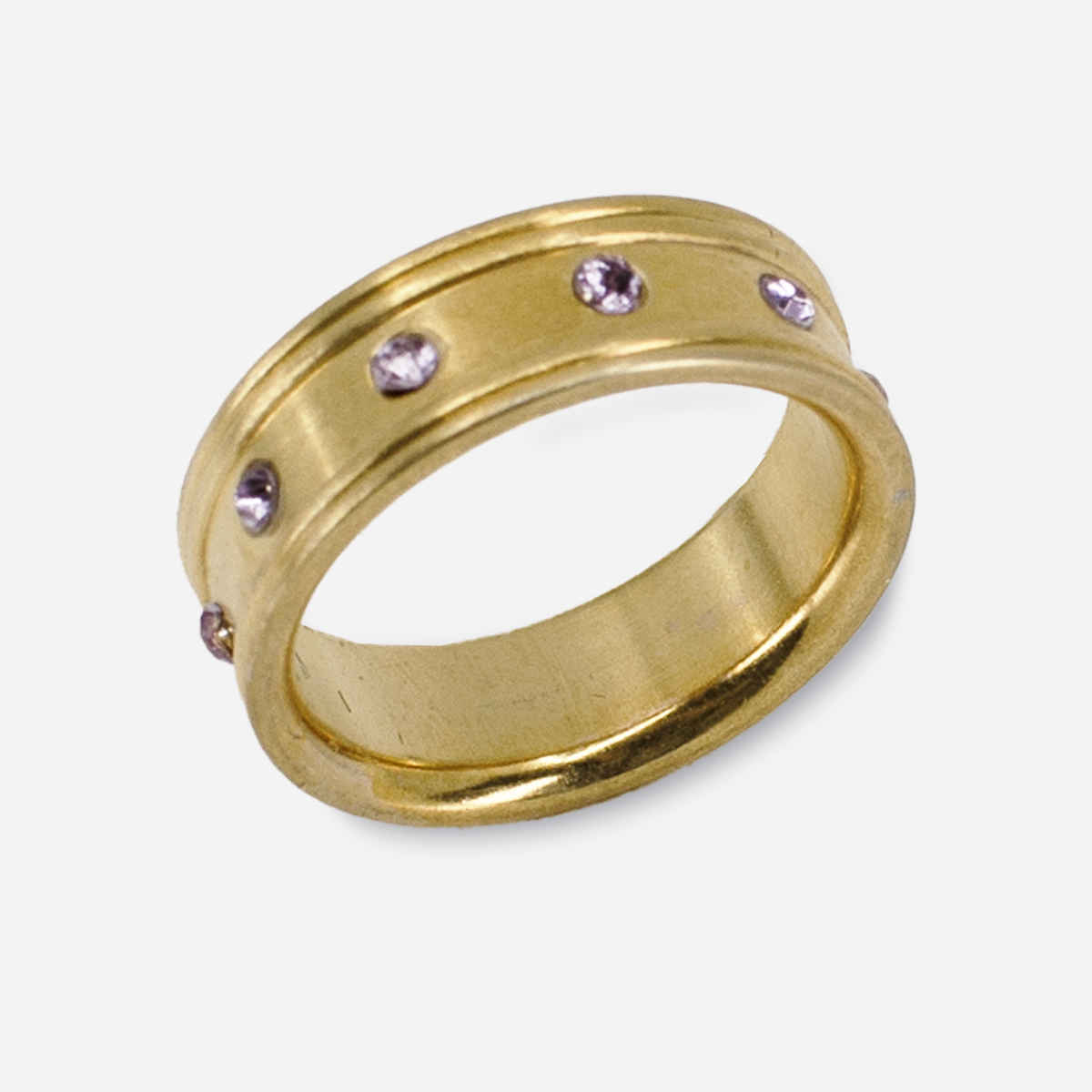 Vintage gold band ring