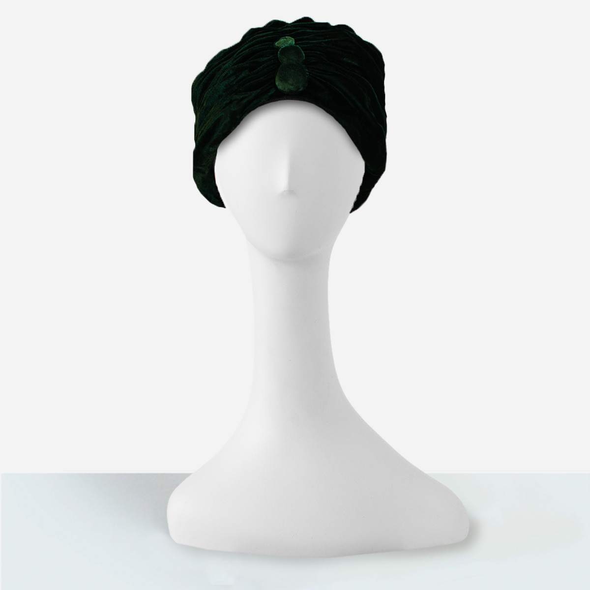 Vintage green turban