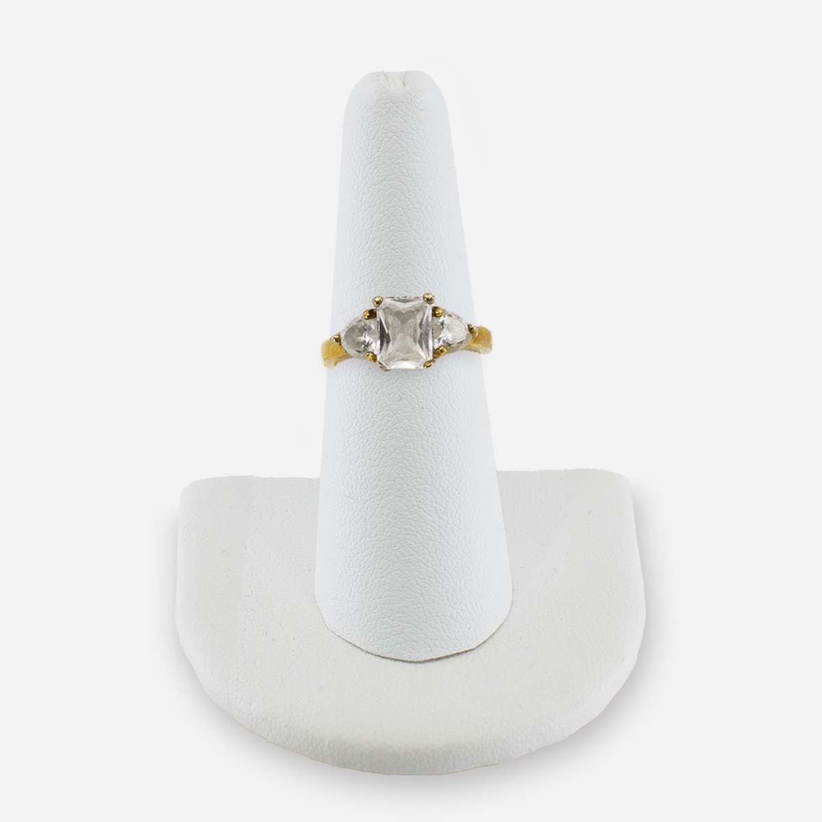 vintage faux diamond ring