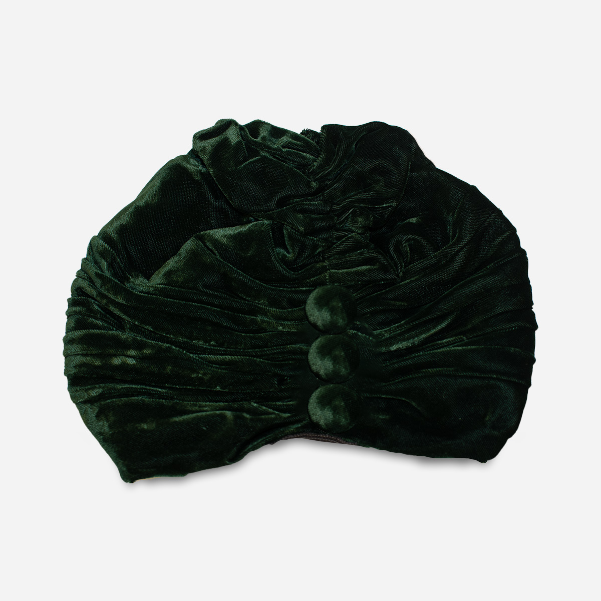 vintage velvet turban