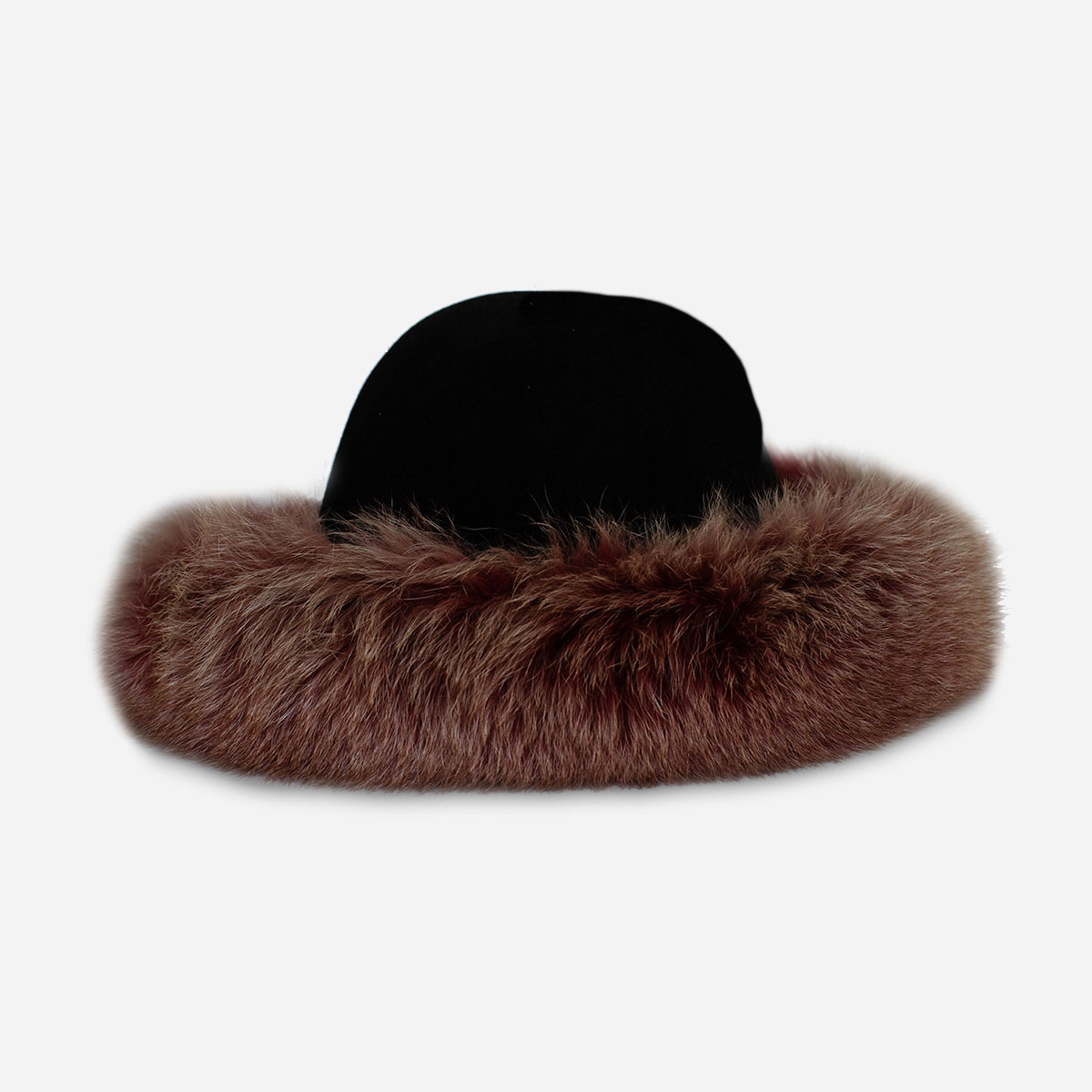 1980s Kokin fox fur hat