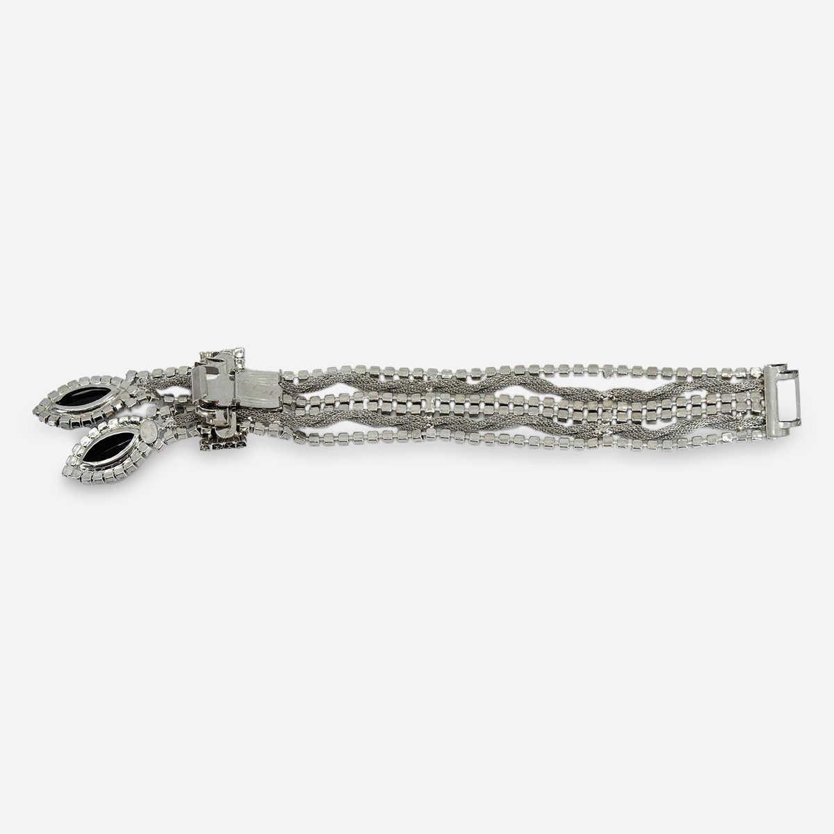 Hattie Carnegie silver bracelet