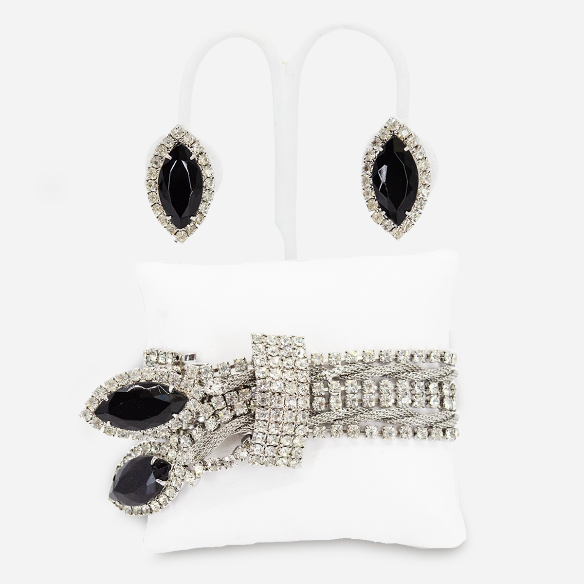 vintage Hattie Carnegie Bracelet & Earrings Set