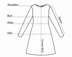 Madges Hatbox Vintage Clothing Sizing Guide. Lie flat measurement
